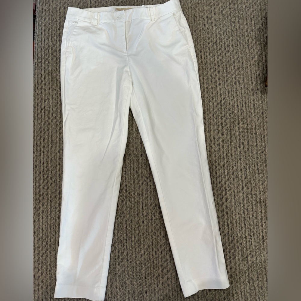 MICHAEL by Michael Kors white pants, size 6